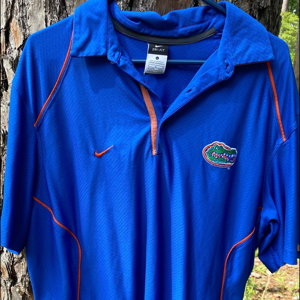 Nike Florida gators polo size large